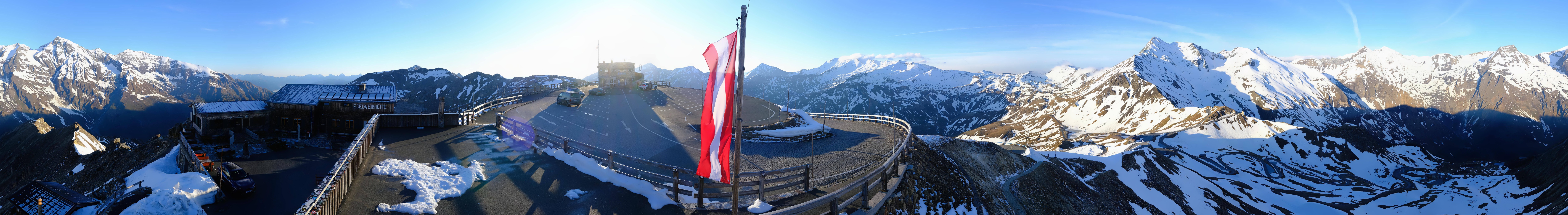 Archiv Foto Webcam Großglockner Edelweißhütte