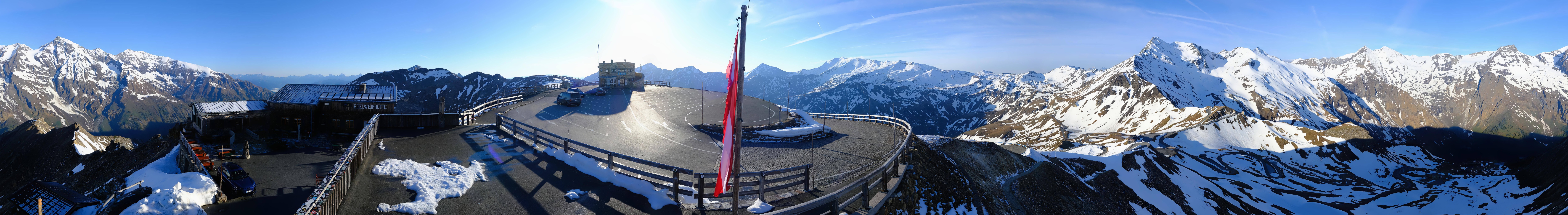 Archiv Foto Webcam Großglockner Edelweißhütte