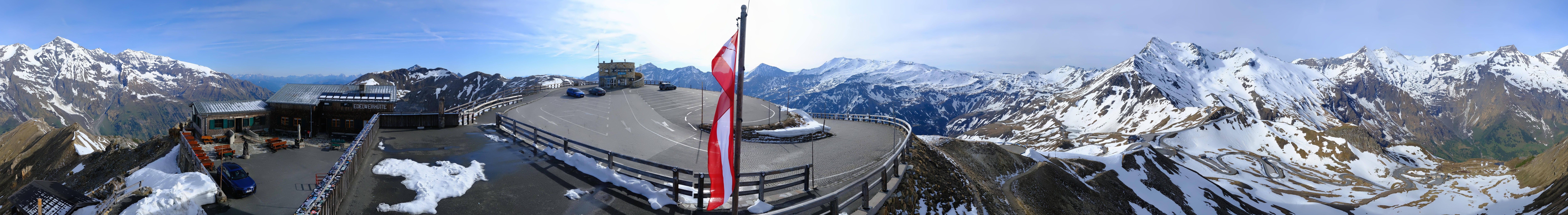 Archiv Foto Webcam Großglockner Edelweißhütte