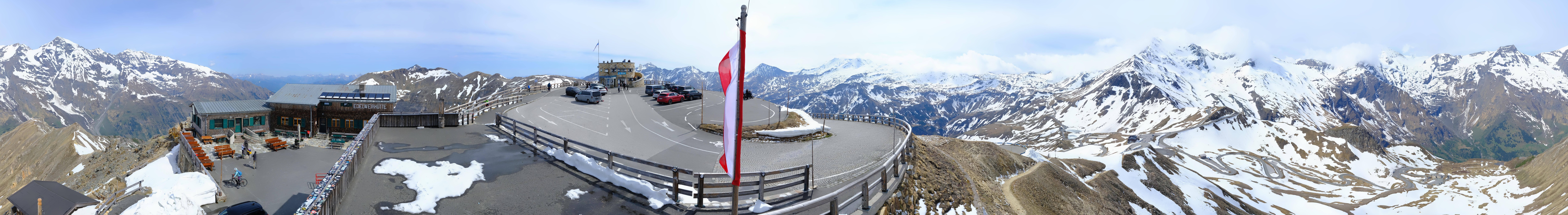 Archiv Foto Webcam Großglockner Edelweißhütte