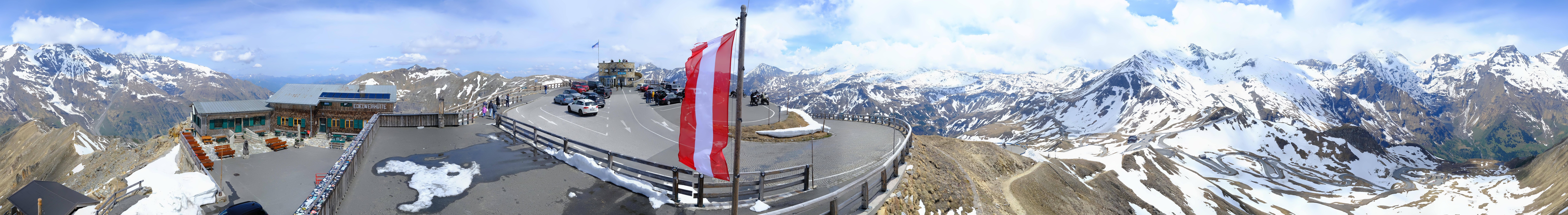 Archiv Foto Webcam Großglockner Edelweißhütte