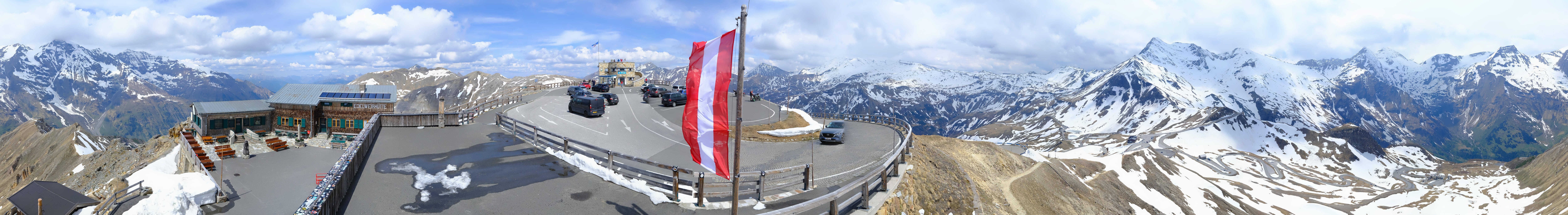 Archiv Foto Webcam Großglockner Edelweißhütte