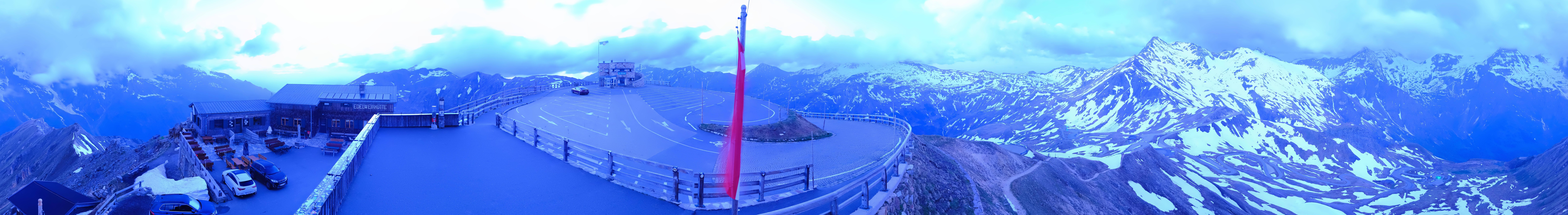 Archiv Foto Webcam Großglockner Edelweißhütte