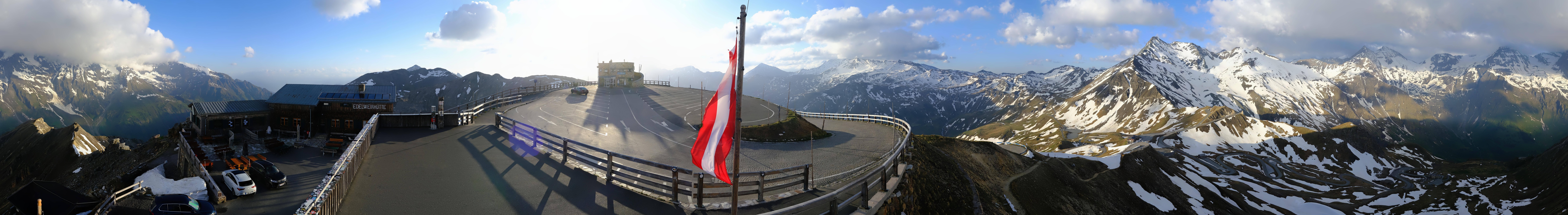 Archiv Foto Webcam Großglockner Edelweißhütte