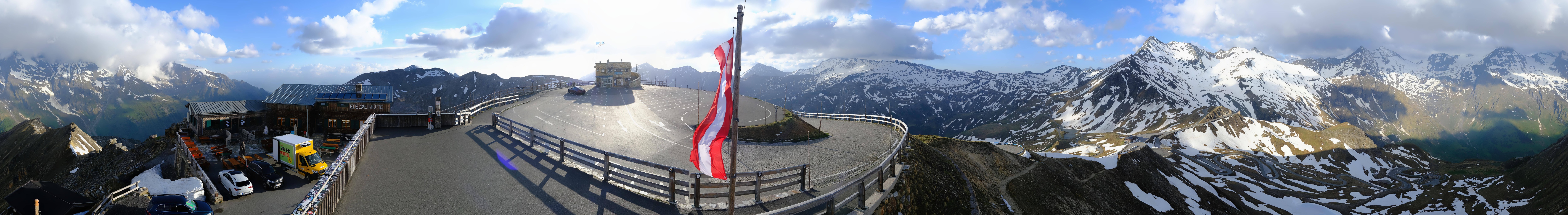 Archiv Foto Webcam Großglockner Edelweißhütte