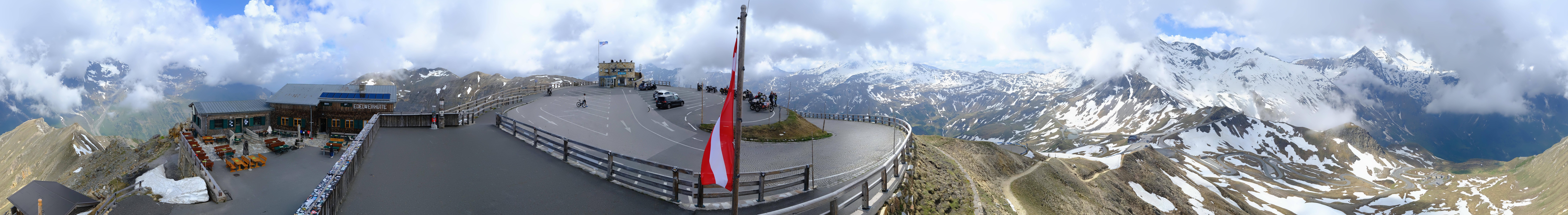 Archiv Foto Webcam Großglockner Edelweißhütte
