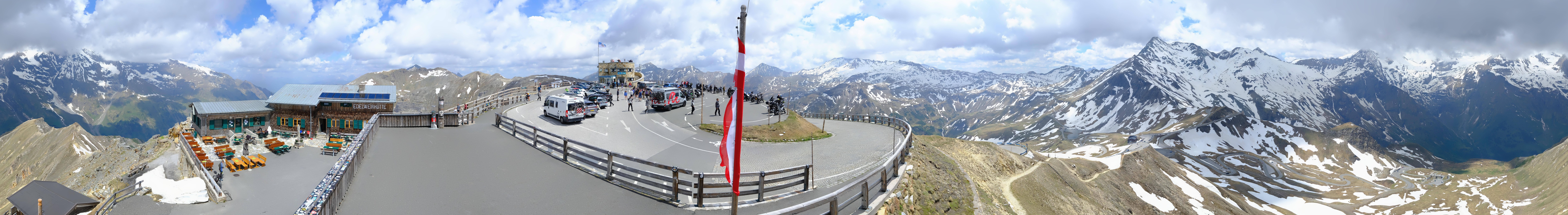 Archiv Foto Webcam Großglockner Edelweißhütte