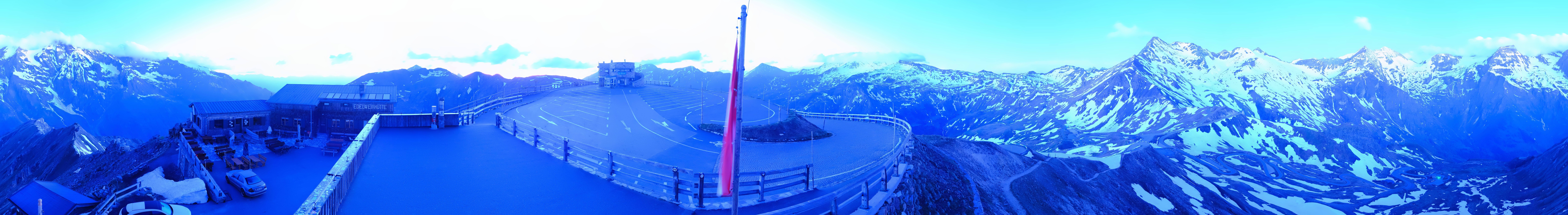 Archiv Foto Webcam Großglockner Edelweißhütte