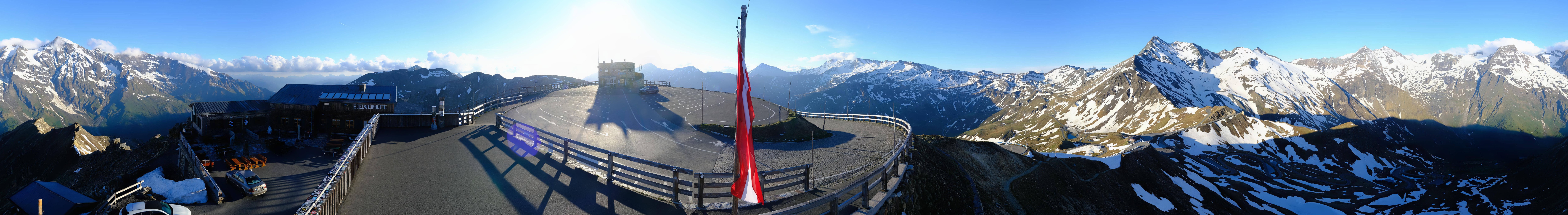 Archiv Foto Webcam Großglockner Edelweißhütte