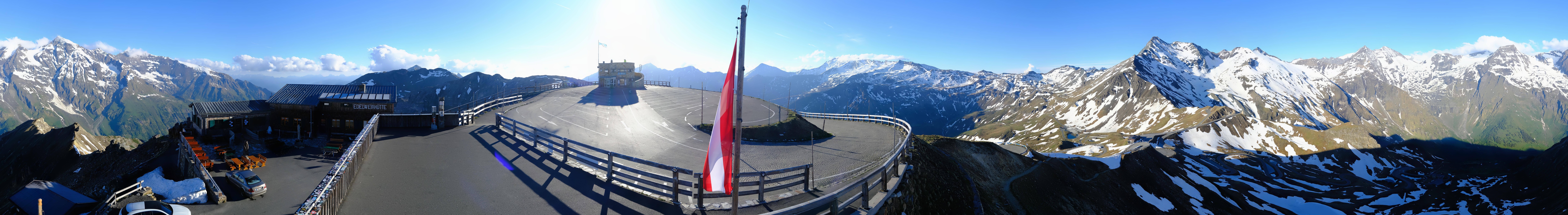 Archiv Foto Webcam Großglockner Edelweißhütte