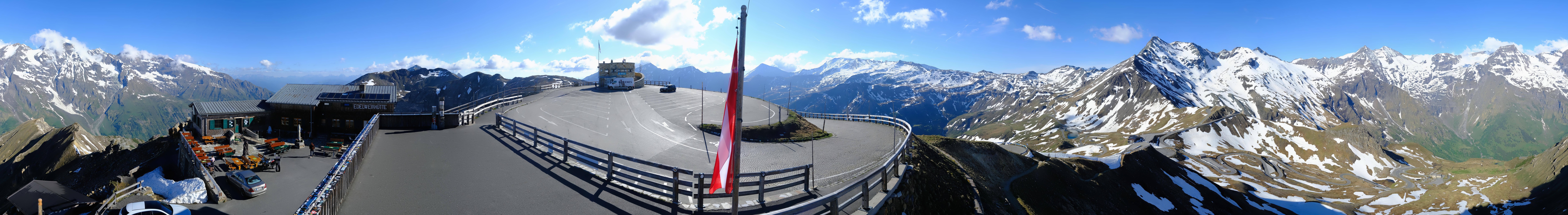 Archiv Foto Webcam Großglockner Edelweißhütte