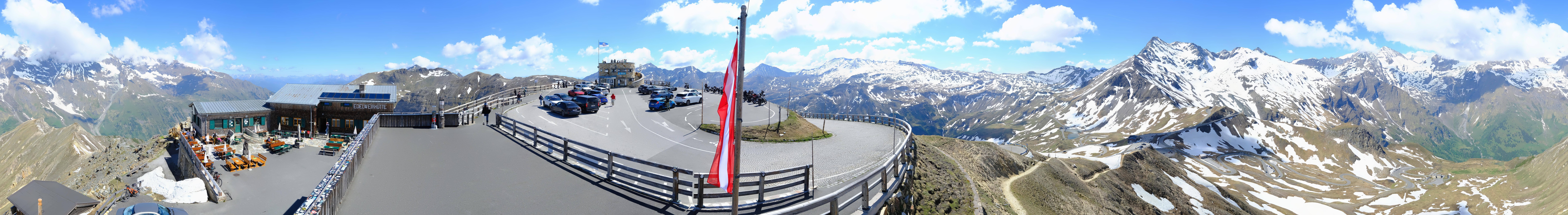 Archiv Foto Webcam Großglockner Edelweißhütte