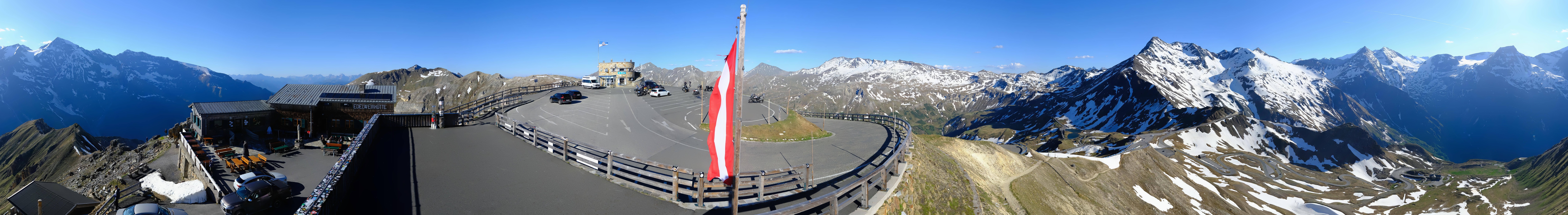 Archiv Foto Webcam Großglockner Edelweißhütte