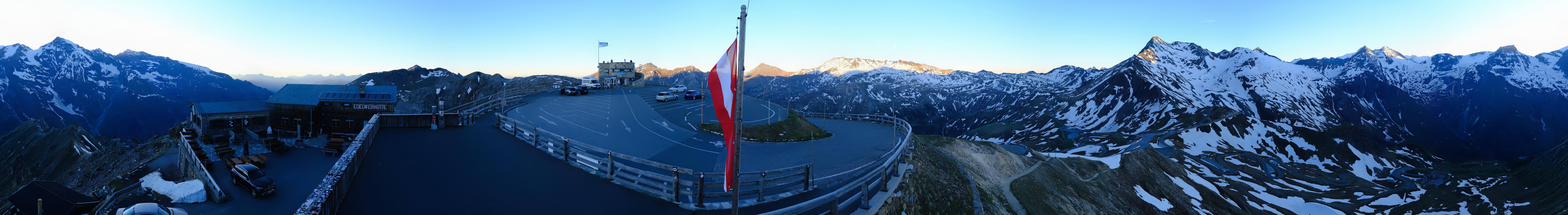Archiv Foto Webcam Großglockner Edelweißhütte