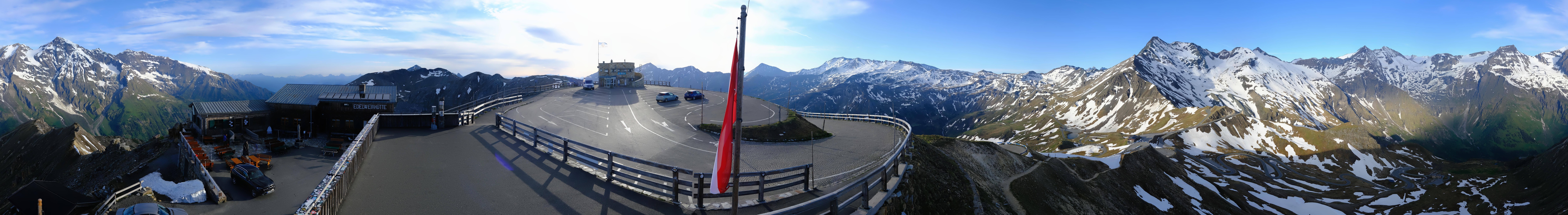 Archiv Foto Webcam Großglockner Edelweißhütte