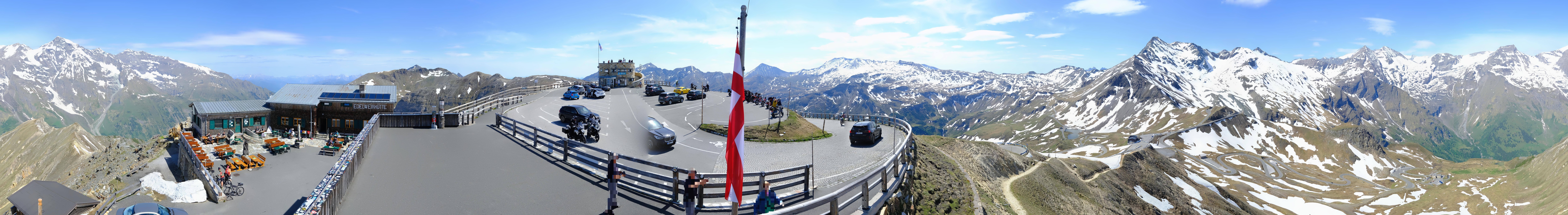 Archiv Foto Webcam Großglockner Edelweißhütte
