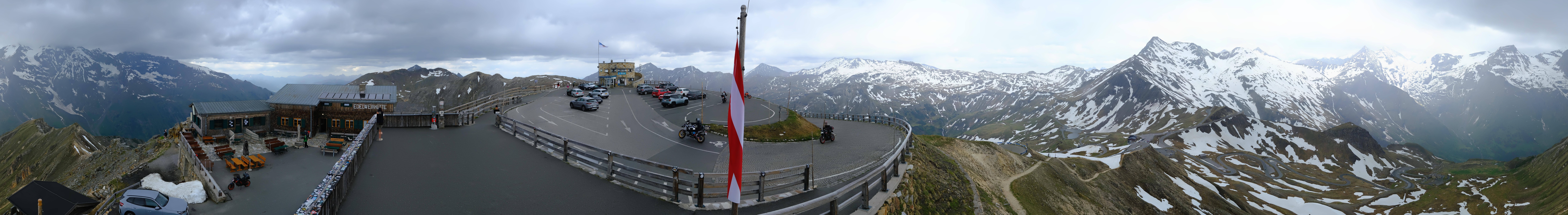 Archiv Foto Webcam Großglockner Edelweißhütte