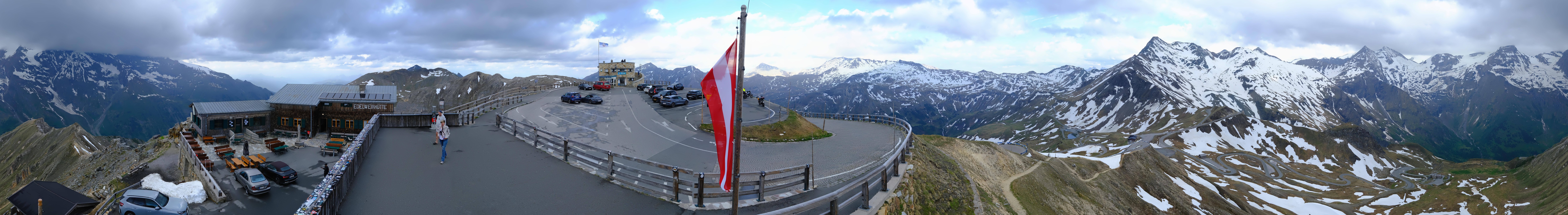 Archiv Foto Webcam Großglockner Edelweißhütte