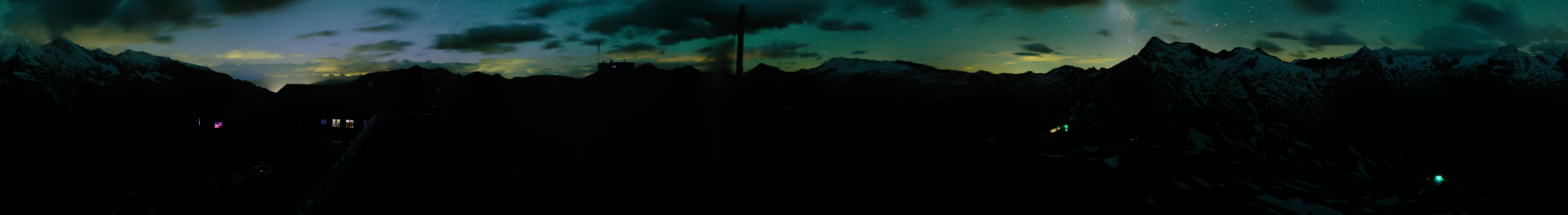 Archived image Webcam Panorama Grossglockner High Alpine Road - Edelweißhütte