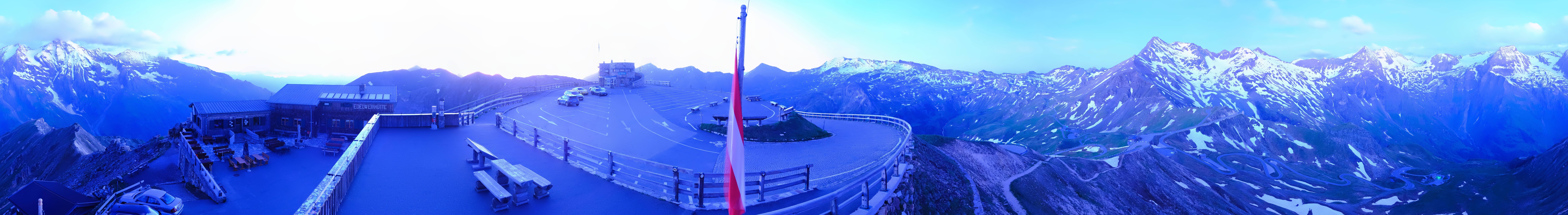 Archiv Foto Webcam Großglockner Edelweißhütte