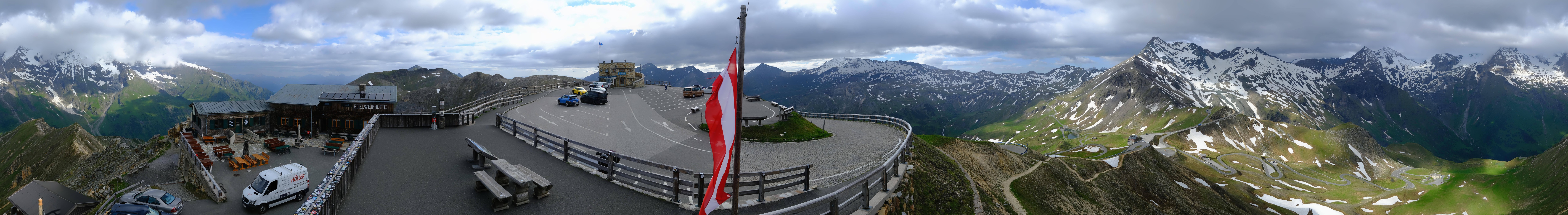 Archiv Foto Webcam Großglockner Edelweißhütte
