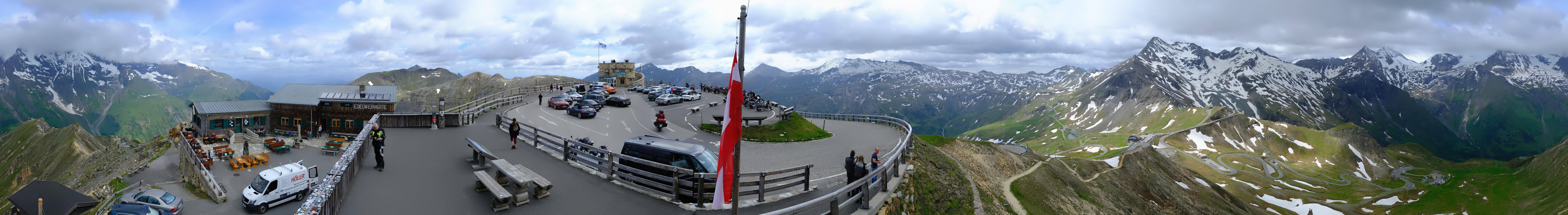 Archiv Foto Webcam Großglockner Edelweißhütte