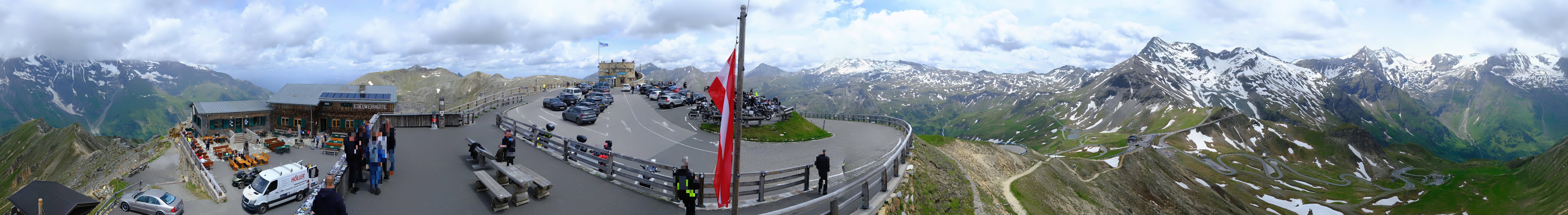 Archiv Foto Webcam Großglockner Edelweißhütte