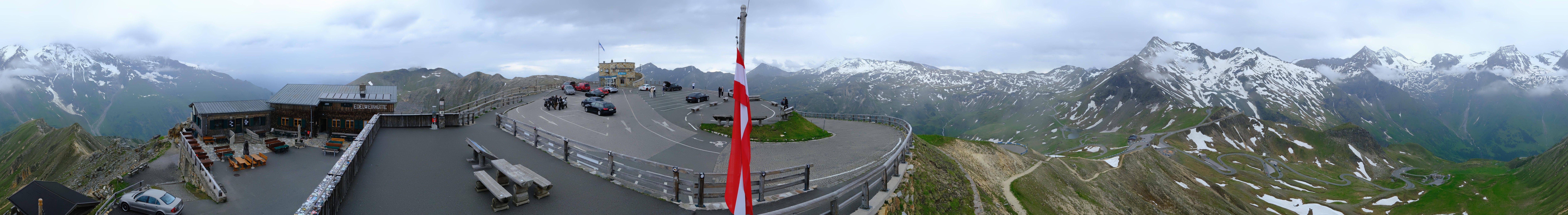 Archiv Foto Webcam Großglockner Edelweißhütte