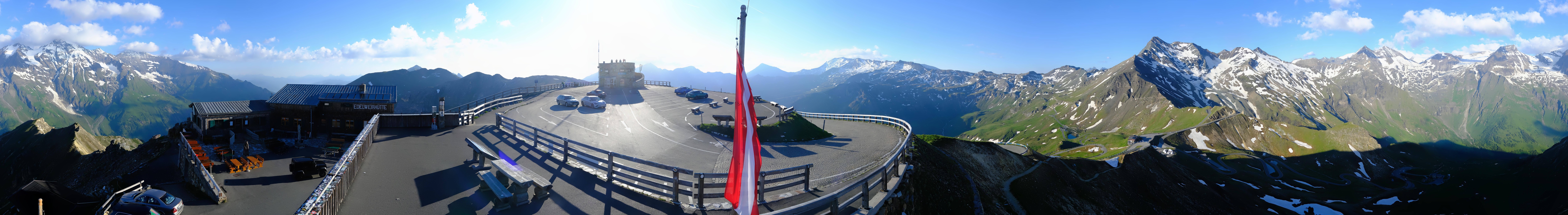 Archiv Foto Webcam Großglockner Edelweißhütte