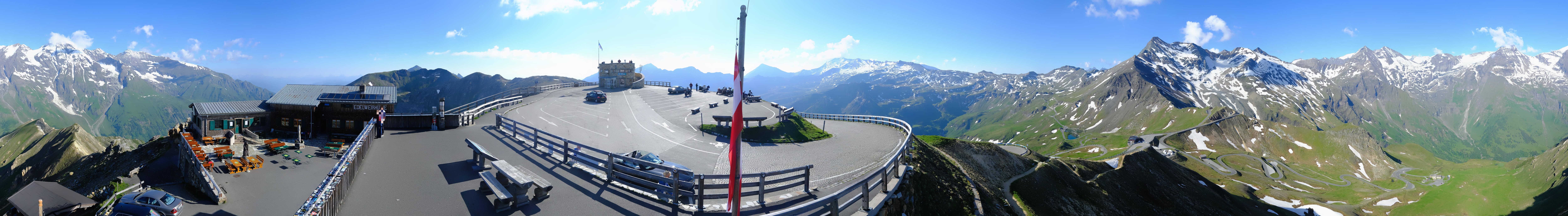 Archiv Foto Webcam Großglockner Edelweißhütte