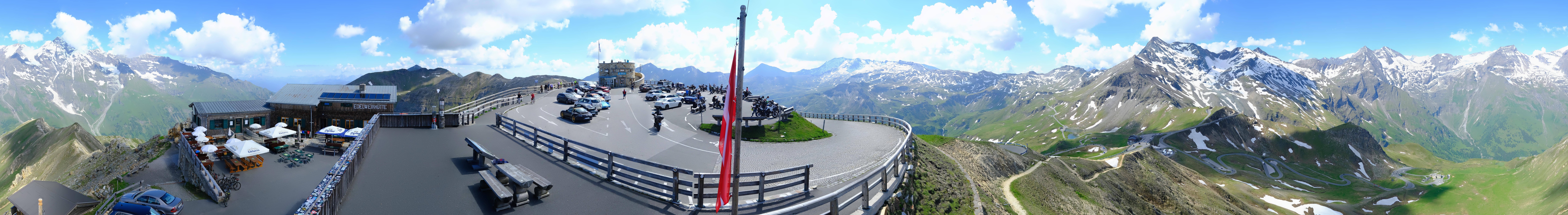 Archiv Foto Webcam Großglockner Edelweißhütte