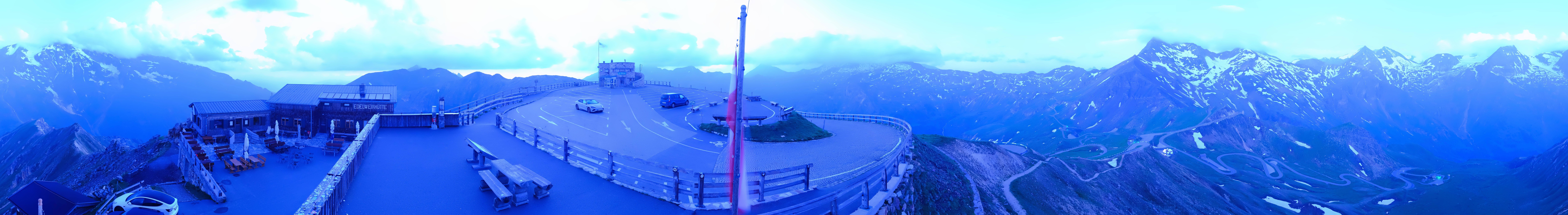 Archiv Foto Webcam Großglockner Edelweißhütte