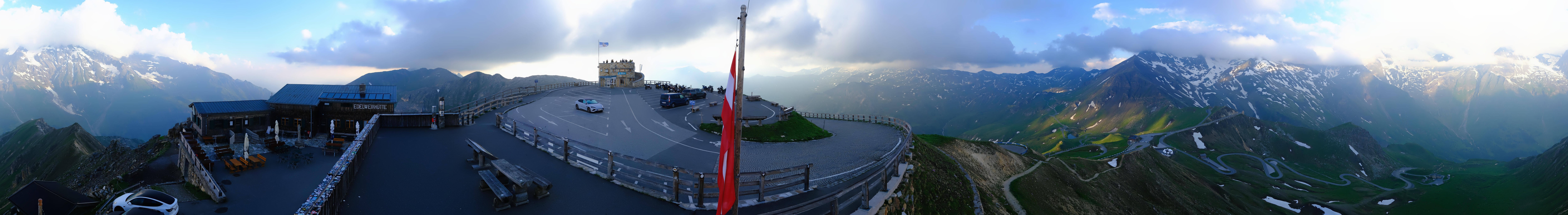Archiv Foto Webcam Großglockner Edelweißhütte