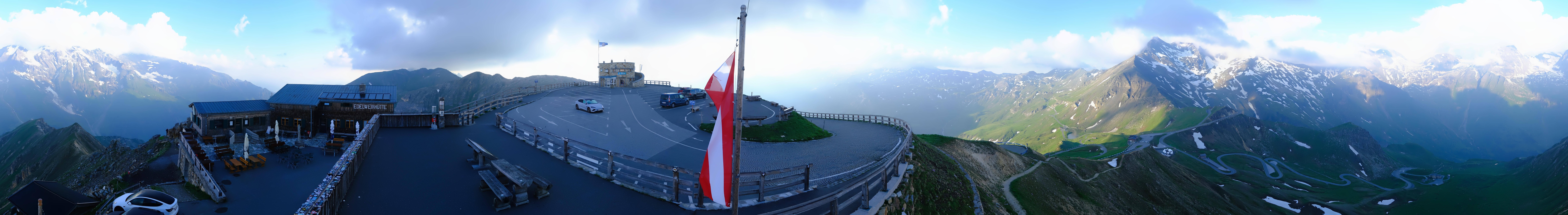Archiv Foto Webcam Großglockner Edelweißhütte