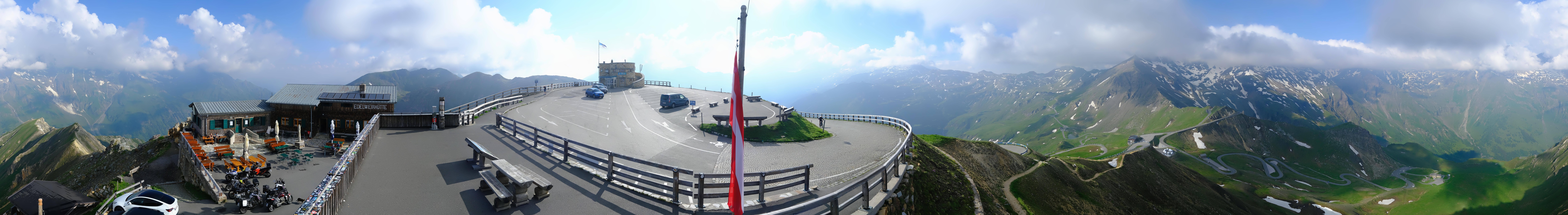 Archiv Foto Webcam Großglockner Edelweißhütte