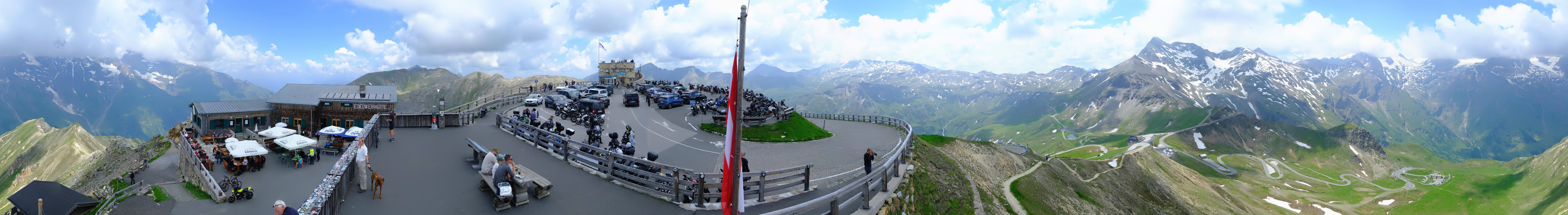 Archiv Foto Webcam Großglockner Edelweißhütte