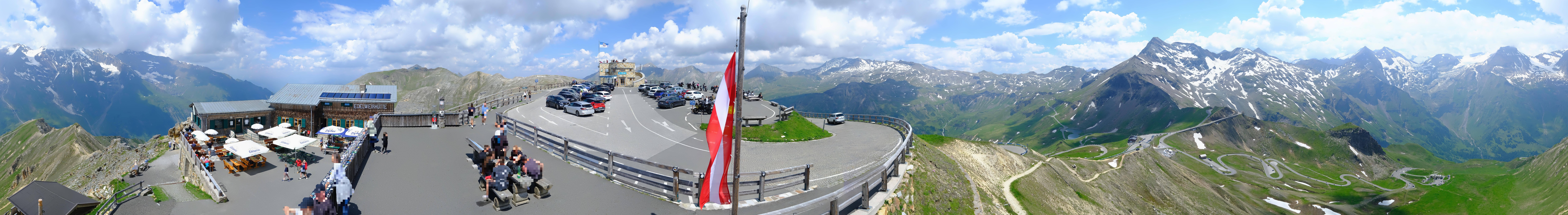 Archiv Foto Webcam Großglockner Edelweißhütte