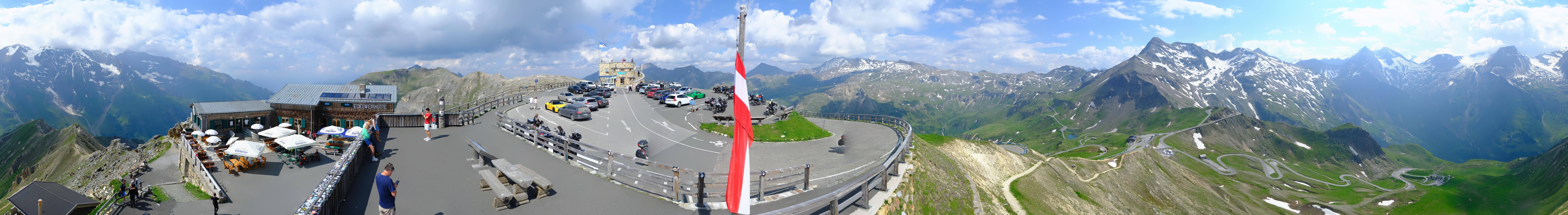 Archiv Foto Webcam Großglockner Edelweißhütte