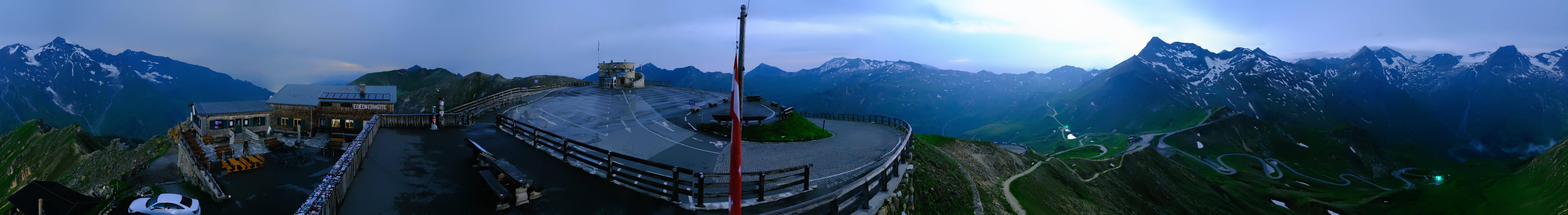 Archiv Foto Webcam Großglockner Edelweißhütte