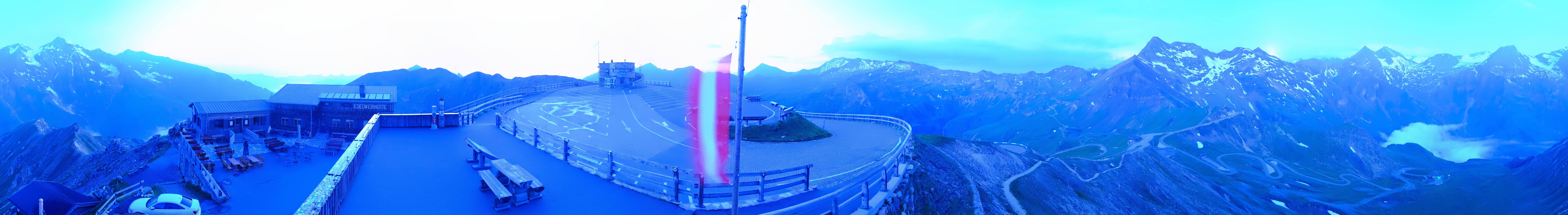 Archiv Foto Webcam Großglockner Edelweißhütte