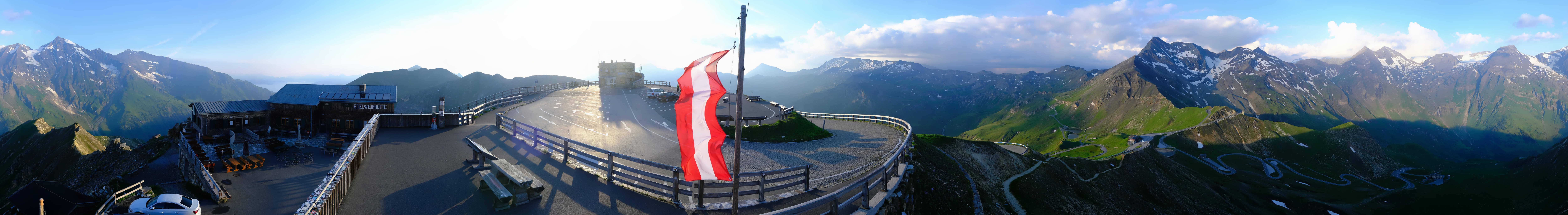 Archiv Foto Webcam Großglockner Edelweißhütte