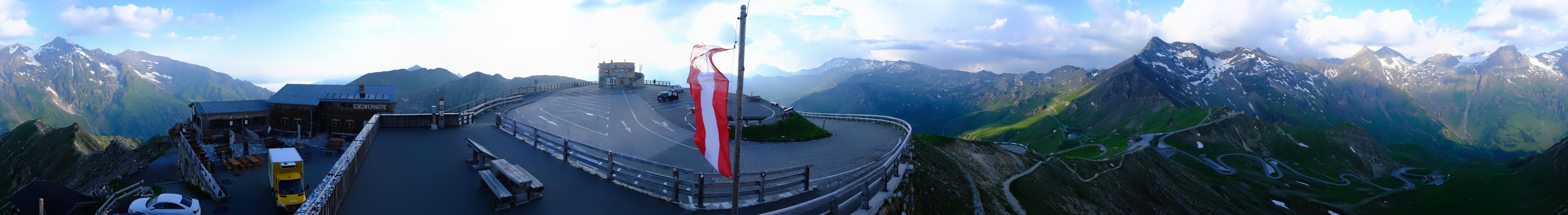 Archiv Foto Webcam Großglockner Edelweißhütte