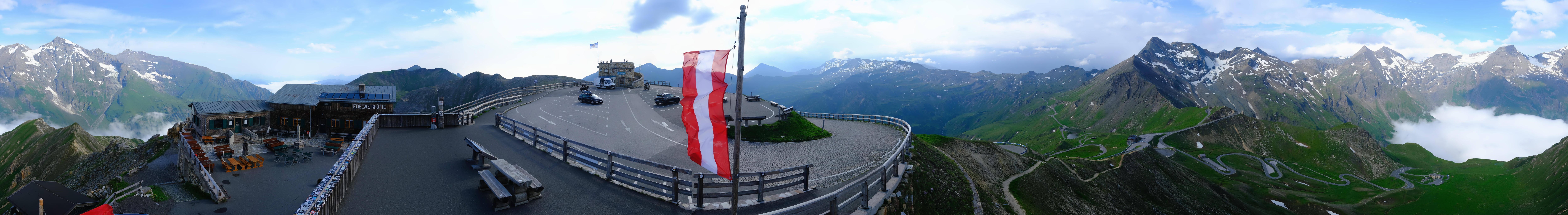 Archiv Foto Webcam Großglockner Edelweißhütte