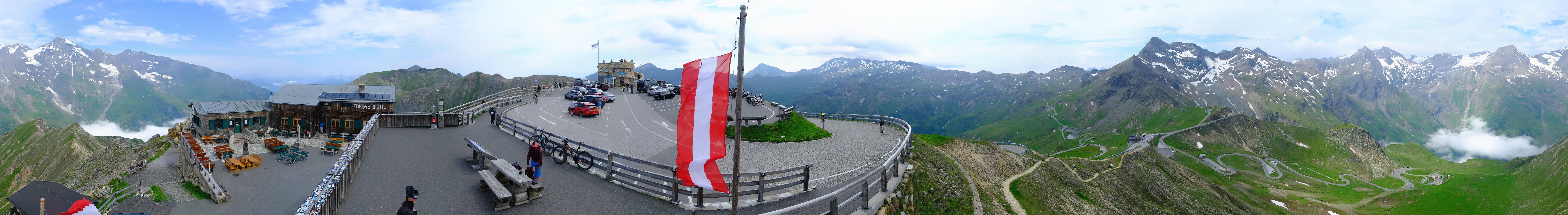 Archiv Foto Webcam Großglockner Edelweißhütte