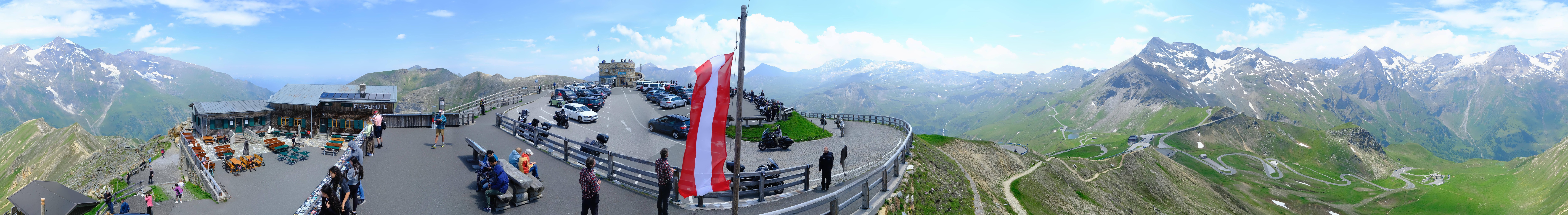 Archiv Foto Webcam Großglockner Edelweißhütte