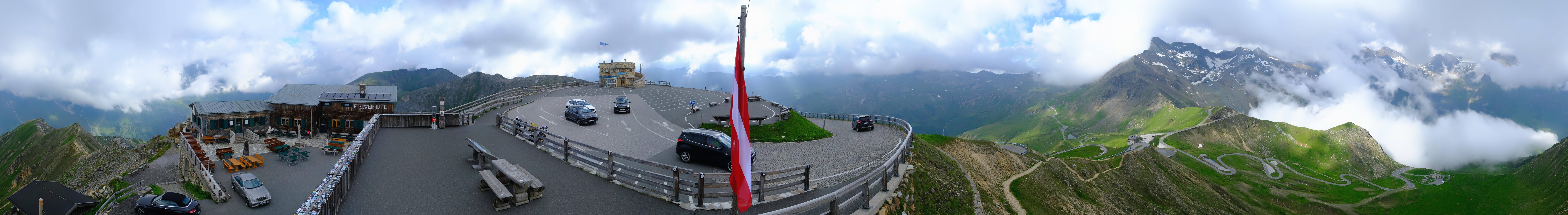 Archiv Foto Webcam Großglockner Edelweißhütte