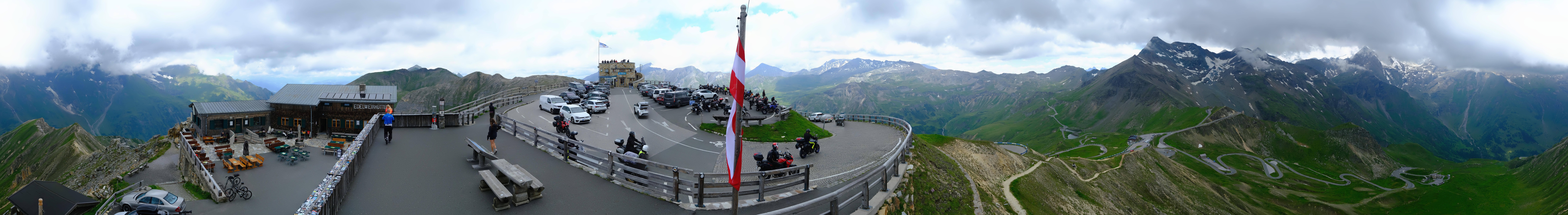 Archiv Foto Webcam Großglockner Edelweißhütte