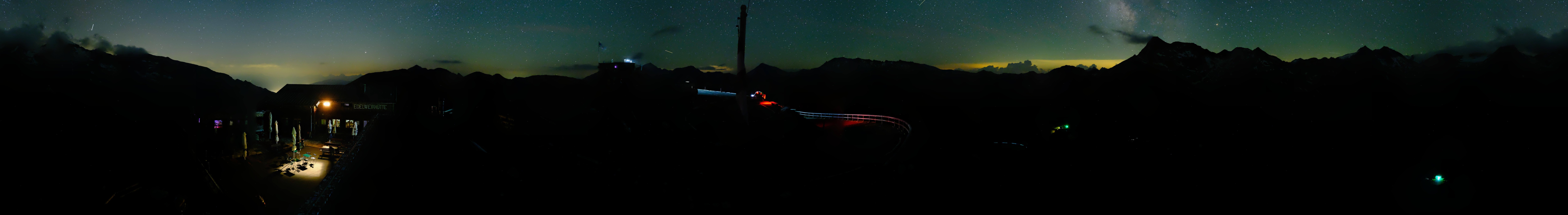 Archived image Webcam Panorama Grossglockner High Alpine Road - Edelweißhütte