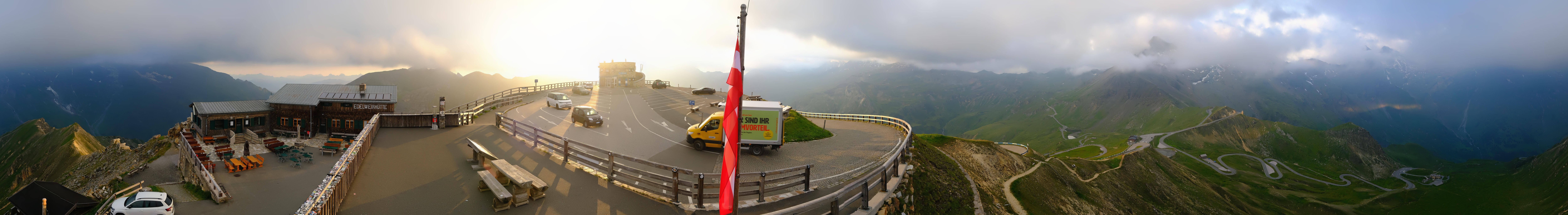 Archiv Foto Webcam Großglockner Edelweißhütte
