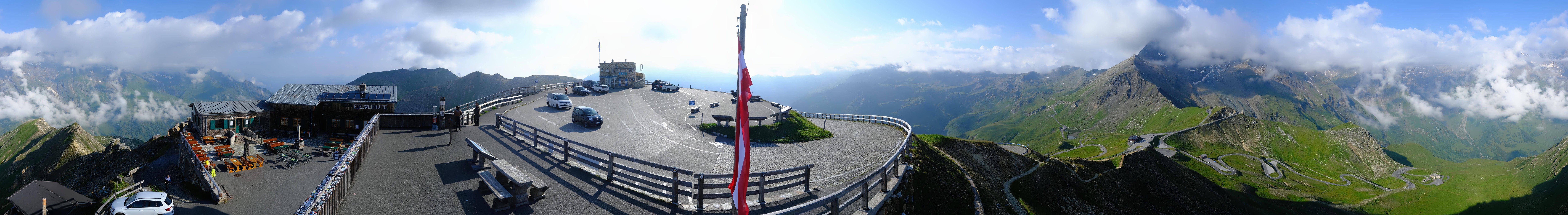 Archiv Foto Webcam Großglockner Edelweißhütte
